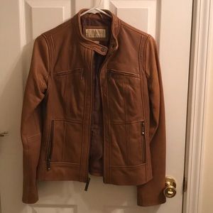 Michael Kors leather jacket - xs